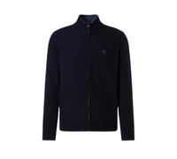 North Sails maglione misto cashmere FULL ZIP manica lunga finezza 7 navy blu 699154