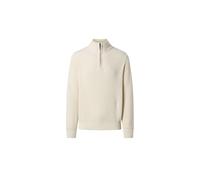 NORTH SAILS Maglione Uomo a Costa Inglese in Misto Cotone e Lana Tecnica Riciclata con Mezza Zip