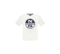 North Sails - Maxi Logo T-shirt - - Tops - Uomo - Bianco - M