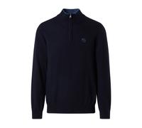 North Sails - Misto Cashmere Mezza Zip Sweater - - Knitwear - Uomo - Blu - L