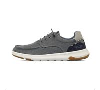 North Sails Mocassino Uomo Con Lacci e Sottopiede Estraibile - 814 (Grigio/Navy)