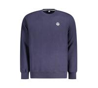 North Sails Navy Cotton Men Sweatshirt - S