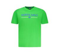 North Sails - North Sails Green Cotton Men T-Shirt - -Tops -Uomo -Verde -S