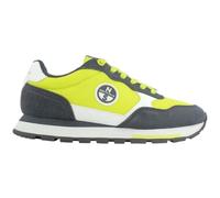 NORTH SAILS NS_57, Sneaker da Uomo in Tessuto e Camoscio (Grey-Lime, Sistema Taglie Calzature EU, Adulto, Numero, Media, 46)