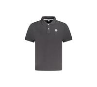 North Sails - Polo a toppa con logo - - Tops - Uomo - Nero - 2XL