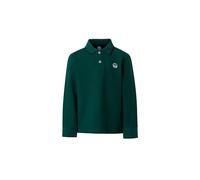 NORTH SAILS Polo Bambino ML in piqué di Cotone Bio con Lettering