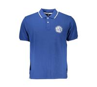 North Sails - Polo Classica Manica Corta Collo a Contrasto - - Tops - Uomo - Blu - M