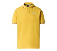 North Sails - Polo in cotone organico a righe con logo - - Tops - Uomo - Giallo - L