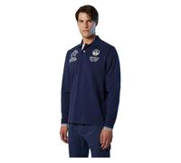 NORTH SAILS POLO LONG SLEEVE GRAPHIC