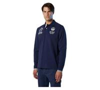 NORTH SAILS POLO LONG SLEEVE GRAPHIC S