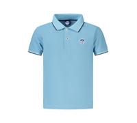 NORTH SAILS POLO MANICHE CORTE BAMBINO AZZURRO