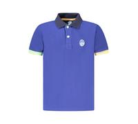 NORTH SAILS Polo Bambino in piqué di Cotone Organico con Dettagli a Contrasto