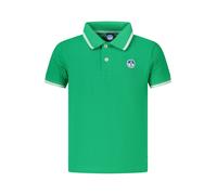 NORTH SAILS POLO MANICHE CORTE BAMBINO VERDE TAGLIA = 12A