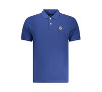 North Sails - Polo Blu in Cotone - - Tops - Uomo - Blu - 3XL