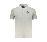 NORTH SAILS POLO MANICHE CORTE UOMO GRIGIO