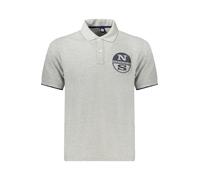 North Sails Polo Maniche Corte Uomo Grigio