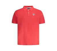 North Sails - Polo Shirt a Vestibilità Classica Maniche Corte - - Tops - Uomo - Rosso - M