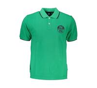 NORTH SAILS POLO MANICHE CORTE UOMO VERDE M