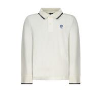 North Sails Polo Maniche Lunghe Bambino Bianco