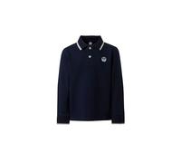 NORTH SAILS POLO MANICHE LUNGHE BAMBINO BLU