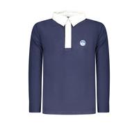 NORTH SAILS POLO MANICHE LUNGHE BAMBINO BLU TAGLIA = 10A