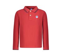 NORTH SAILS POLO MANICHE LUNGHE BAMBINO ROSSO