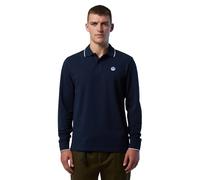 NORTH SAILS Polo Manica Lunga 692454 Blu Scuro Blu