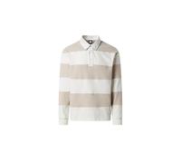 NORTH SAILS Polo Rugby Uomo a Righe in Jersey di Cotone Organico