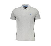 NORTH SAILS Polo S/S Polo, Uomo, Grigio (Grey Melange 0926), X-Large (Taglia Unica: XL)