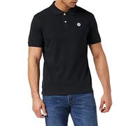 NORTH SAILS Polo S/S Polo, Uomo, Nero (Black 0999), Large (Taglia Unica: L)