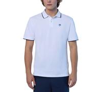 North Sails SS W/Graphic - polo - uomo M White man Cotone Organico/Biologico