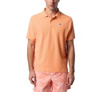 NORTH SAILS Polo Uomo in piqué di Cotone Organico con Patch Logo