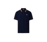 NORTH SAILS Polo Uomo in piqué di Cotone Organico con Motivo a Righe