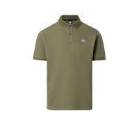 North Sails Polo Uomo Piquet di cotone con patch logo – maniche corte – vestibilità Regular XXL Verde
