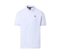 NORTH SAILS Uomo Polo in Piquet di Cotone con Maniche Corte - vestibilità Regular (3XL, Bianco)