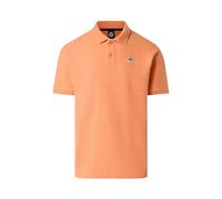 NORTH SAILS Polo Uomo in piqué di Cotone Organico con Patch Logo