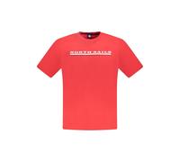 North Sails Red Cotton Men TShirt - 3XL