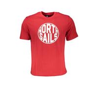 North Sails Red Cotton T-Shirt - XL
