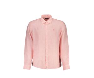 North Sails - Rosa Linen Shirt - - Shirts - Uomo - Rosa - M