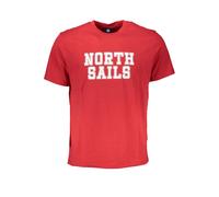 North Sails Rosso Cotton Men T-Shirt - 3XL