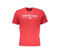 North Sails Rosso Cotton Men T-Shirt - XL