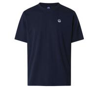 NORTH SAILS T-Shirt Uomo in Jersey di Cotone Organico con Patch sul Petto