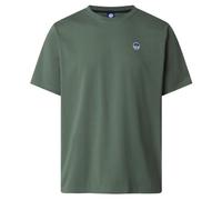 NORTH SAILS Uomo Maglietta in Jersey di Cotone con Maniche Corte - vestibilità Regular (XL, Laurel Wreath)
