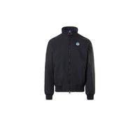 NORTH SAILS Sailor Uomo Giacca in Nylon Riciclato - vestibilità Slim e Fissaggio con Cerniera (4XL, Nero)