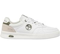 North Sails Scarpe Uomo Sneakers Classic Casual Bianco Verde Militare White 44