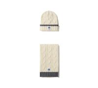 NORTH SAILS Set Regalo Bambino con Berretto e Sciarpa a Trecce