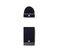NORTH SAILS Set Regalo Bambino con Berretto e Sciarpa a Trecce