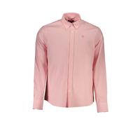 North Sails, ,Shirts ,Uomo ,Rosa ,S Camicia Rosa a Righe in Cotone