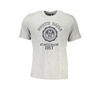 North Sails - Short Sleeved T-Shirt - - Tops - Uomo - Grigio - 2XL