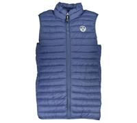 NORTH SAILS Elegante gilet senza maniche con zip e tasche da uomo, Blu, XX-Large